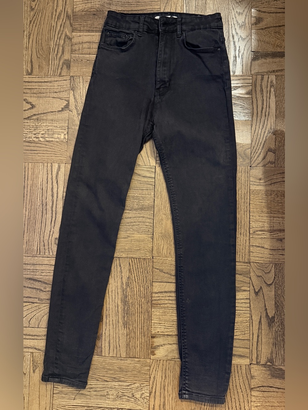 Zara Women's Skinny Jeans - Black
